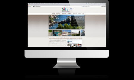 Site internet et hébergement web pour le groupement des hoteliers de Bandol